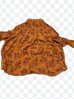 Cute Orange a loves a s/m women's blouse